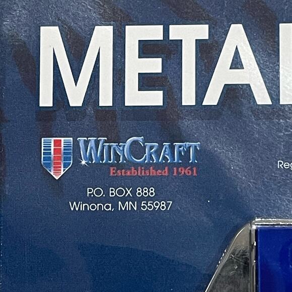 Detroit Tigers Metal MLB License Plate Frame Cover Navy Blue WinCraft USA NEW - Picture 4 of 8